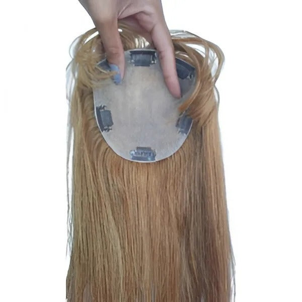 Topo Cabelo Humano Loiro