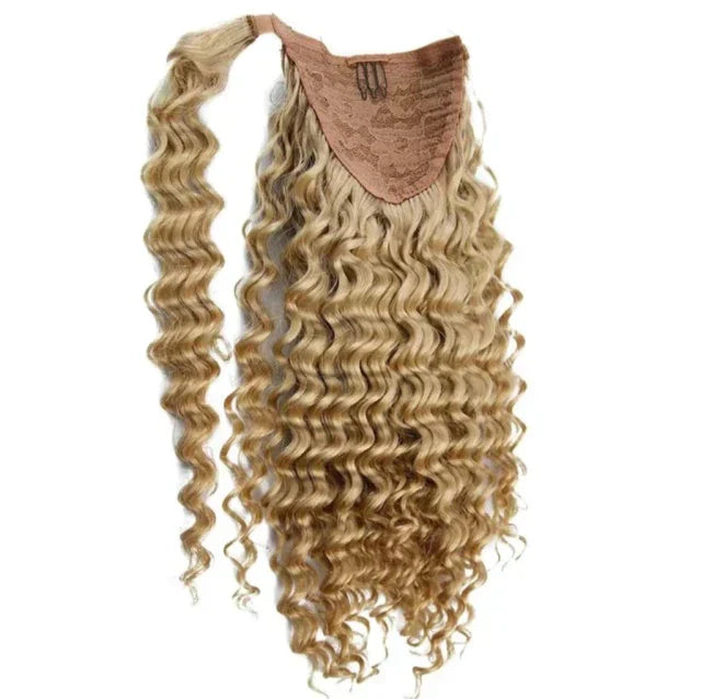 Rabo de cavalo cabelo natural