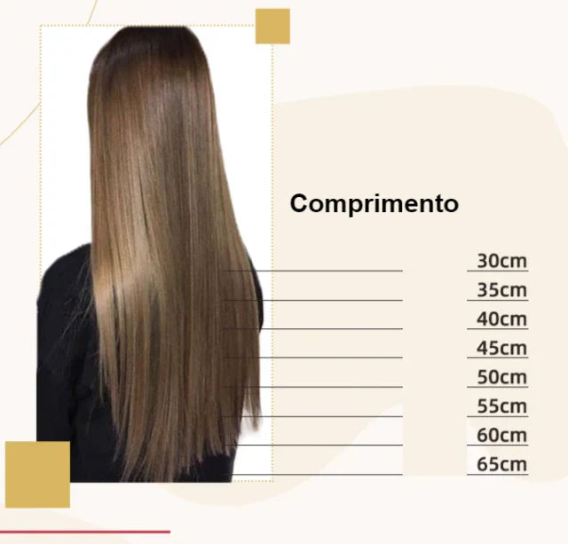 Kit Telas 7 Peças Cabelo Natural Com Tic Tac