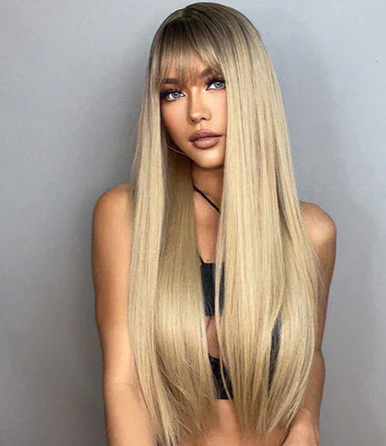 Peruca Wig  Com Franja