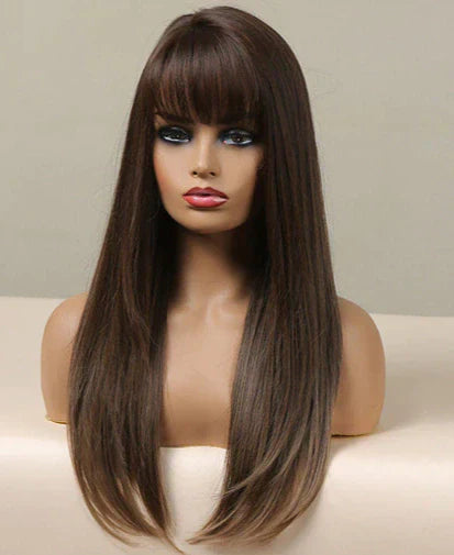 Peruca Wig  Com Franja