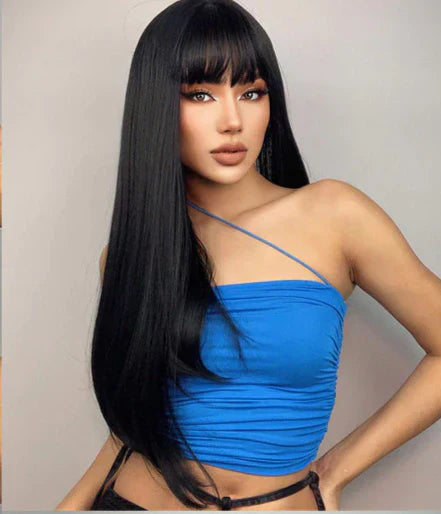 Peruca Wig  Com Franja