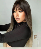 Peruca Wig  Com Franja