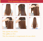 Kit Telas 7 Peças Cabelo Natural Com Tic Tac