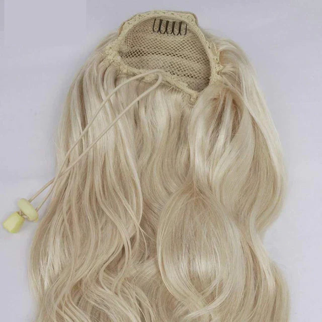 Rabo de cavalo cabelo natural