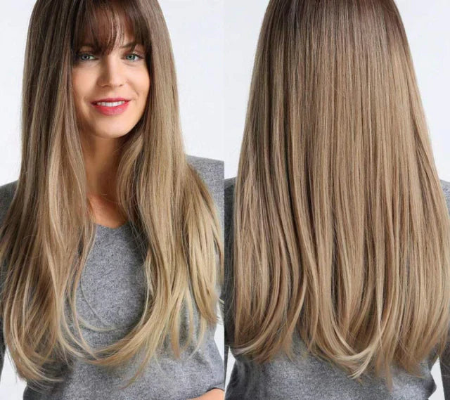 Peruca Wig  Com Franja