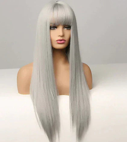 Peruca Wig  Com Franja