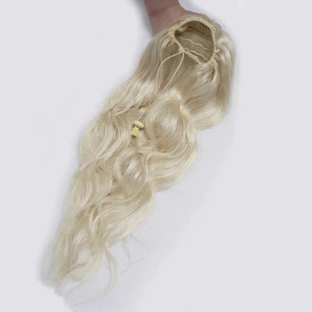 Rabo de cavalo cabelo natural