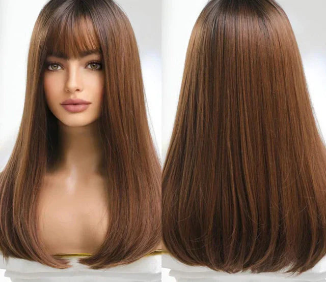 Peruca Wig  Com Franja