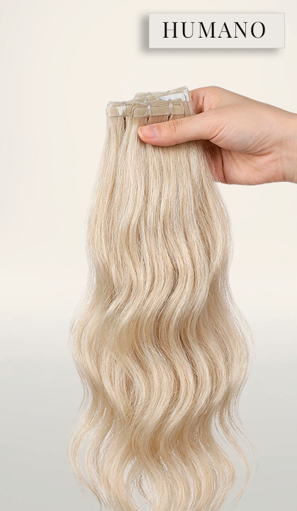 Mega Hair Fita Adesiva Natural