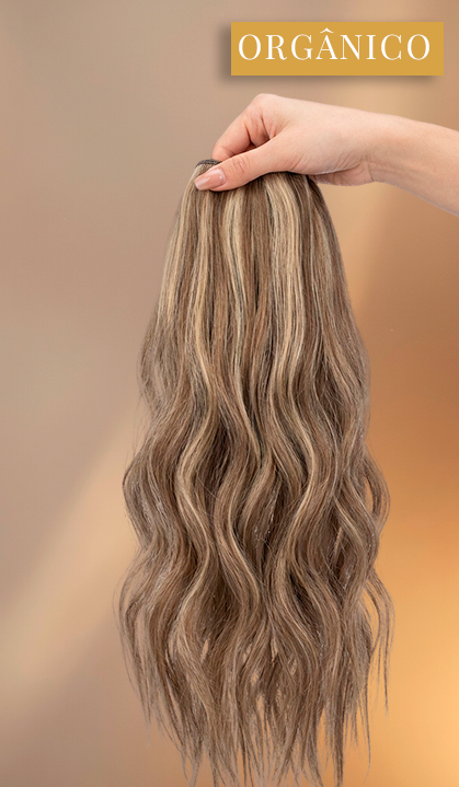 Conjunto de Telas Cabelo Orgânico em Tic Tac