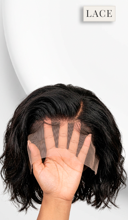 Lace Wig Cabelo Curto Pixie