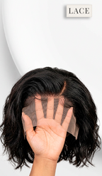 Lace Wig Cabelo Curto Pixie