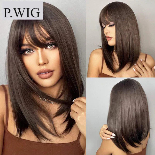 Peruca Wig Fibra Premium