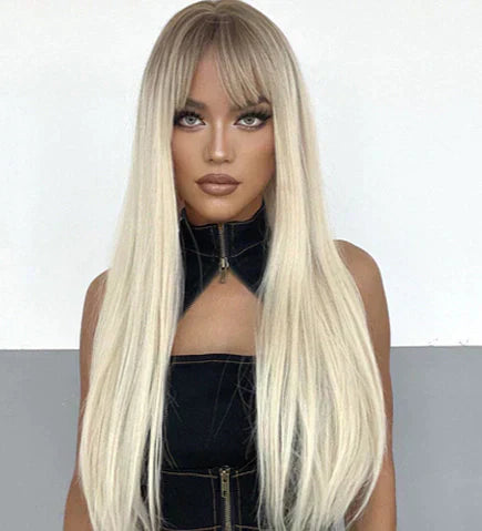 Peruca Wig  Com Franja