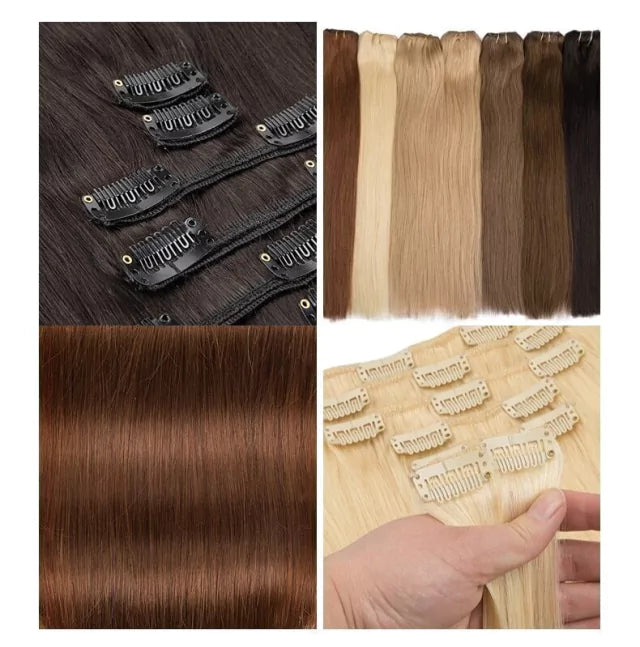 Kit telas cabelo natural brasileiro de tic tac 7 peças
