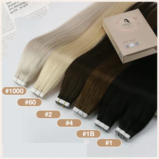 Mega Hair Fita Adesiva Natural