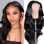 Lace wig Longa de fibra humanizada