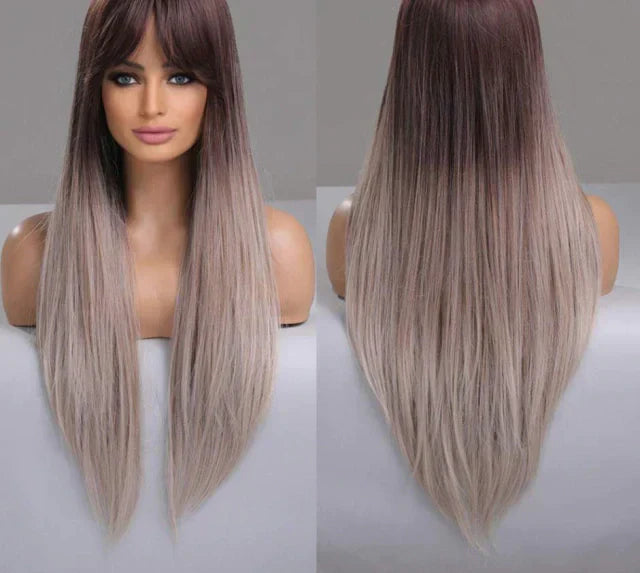 Peruca Wig  Com Franja