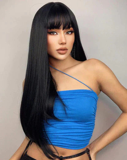 Peruca Wig  Com Franja