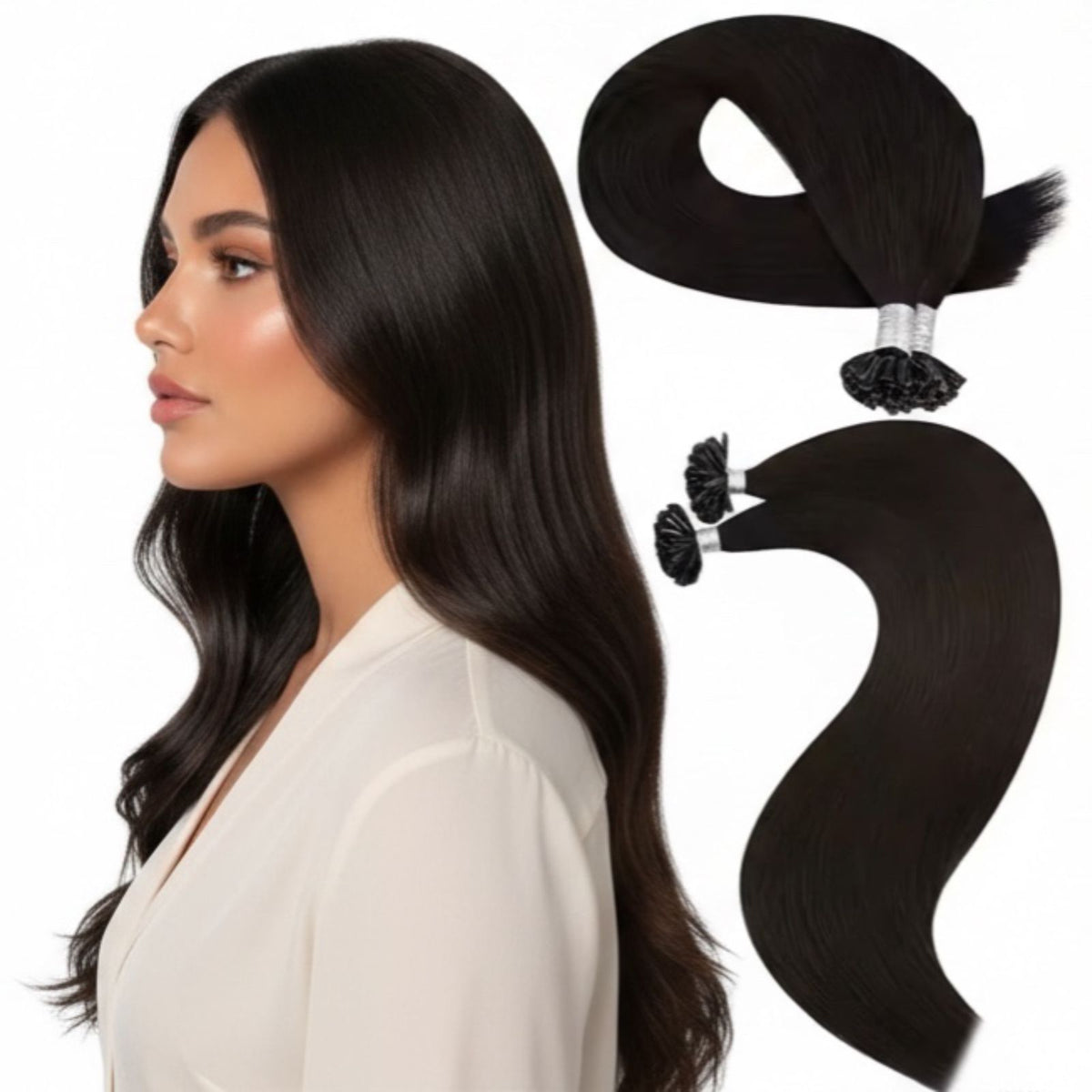 Mega Hair Na Queratina