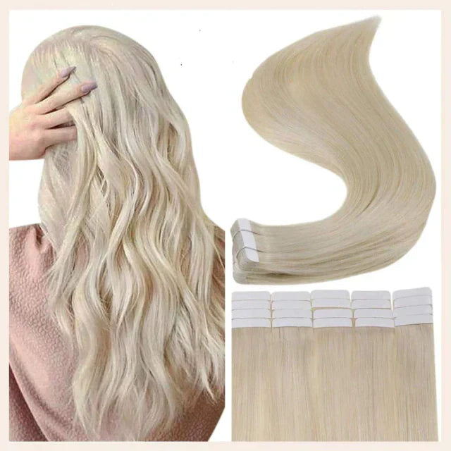 Mega Hair Fita Adesiva Natural