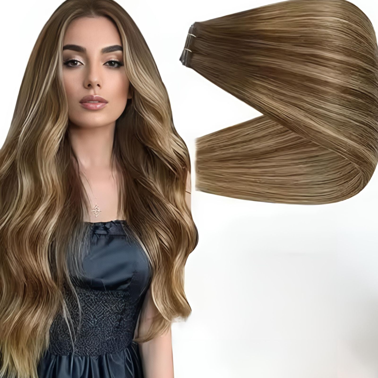 Kit telas cabelo natural brasileiro de tic tac 7 peças