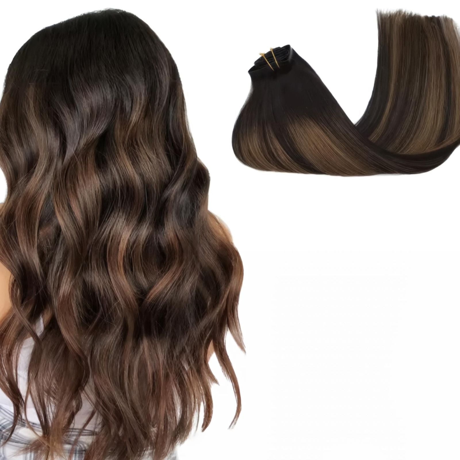 Mega Hair Na Trama Cabelo Natural