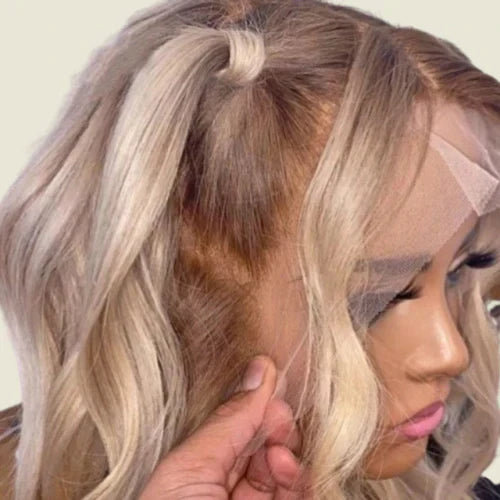 Lace Wig Loira Cabelo Humano