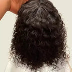 Lace wig cabelo humano cacheado