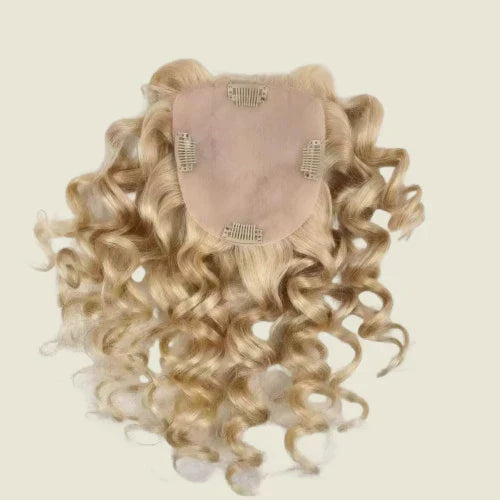 Topo Cacheado Cabelo Humano Personalizado