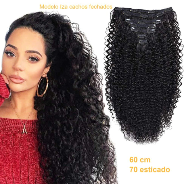 Kit telas cacheado em tic tac bio vegetal