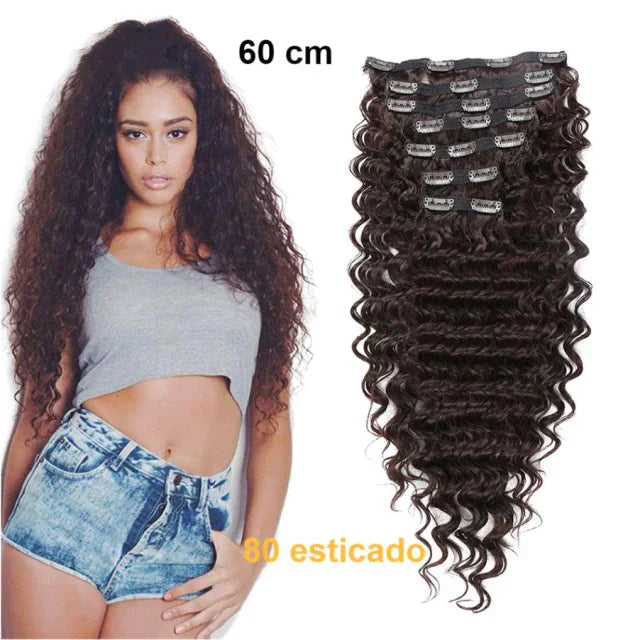 Kit telas cacheado em tic tac bio vegetal
