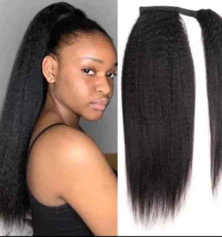 Rabo de cavalo cabelo natural