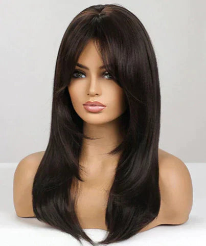 Peruca Wig  Com Franja