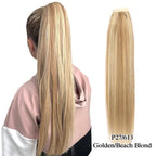 Rabo de cavalo cabelo natural