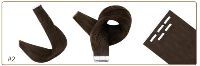 Mega Hair Fita Adesiva Natural