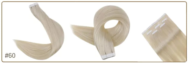 Mega Hair Fita Adesiva Natural