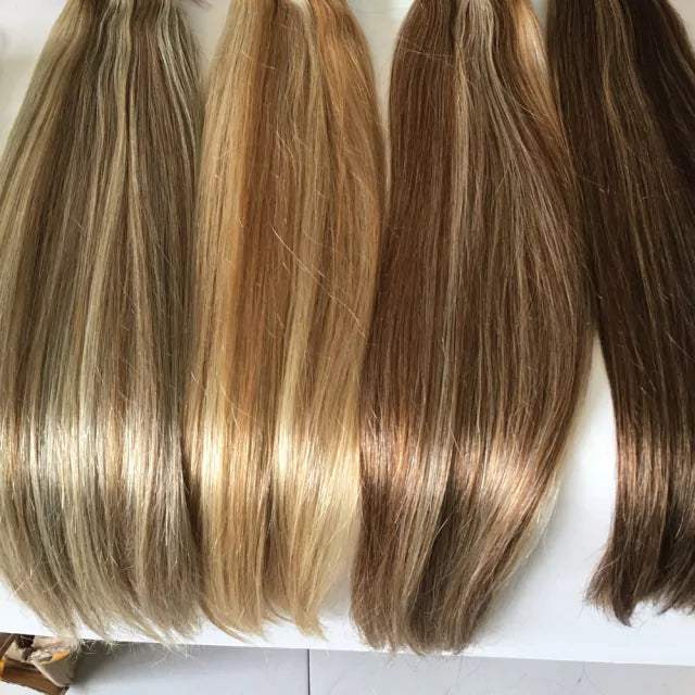 Mega Hair Na Trama Cabelo Natural