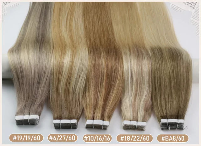 Mega Hair Fita Adesiva Natural