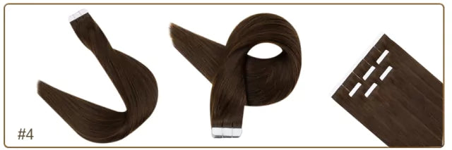 Mega Hair Fita Adesiva Natural