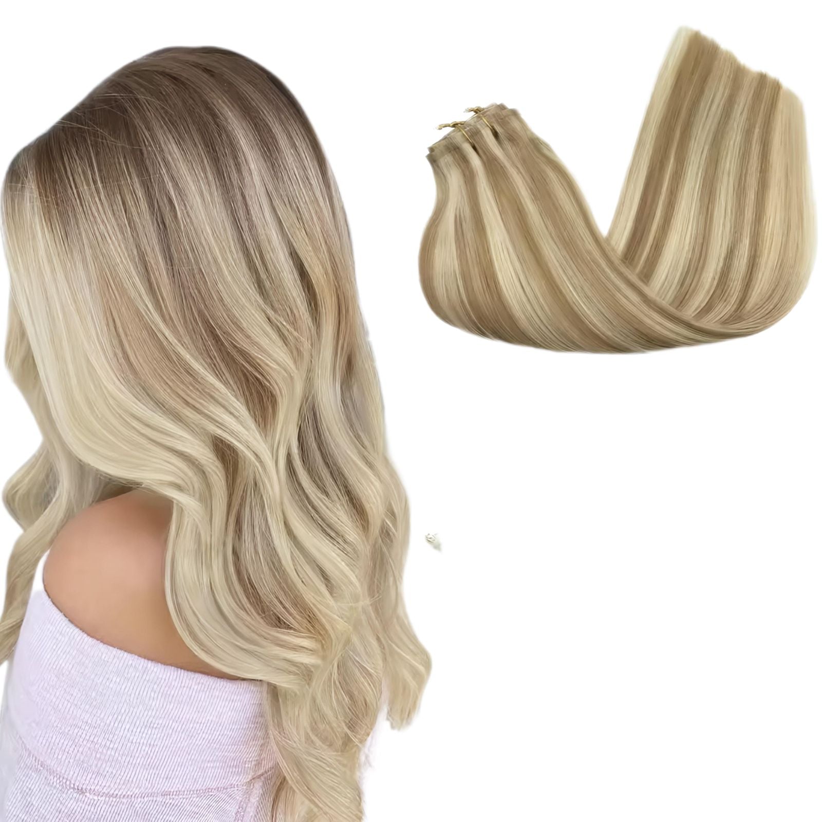 Mega Hair Na Trama Cabelo Natural
