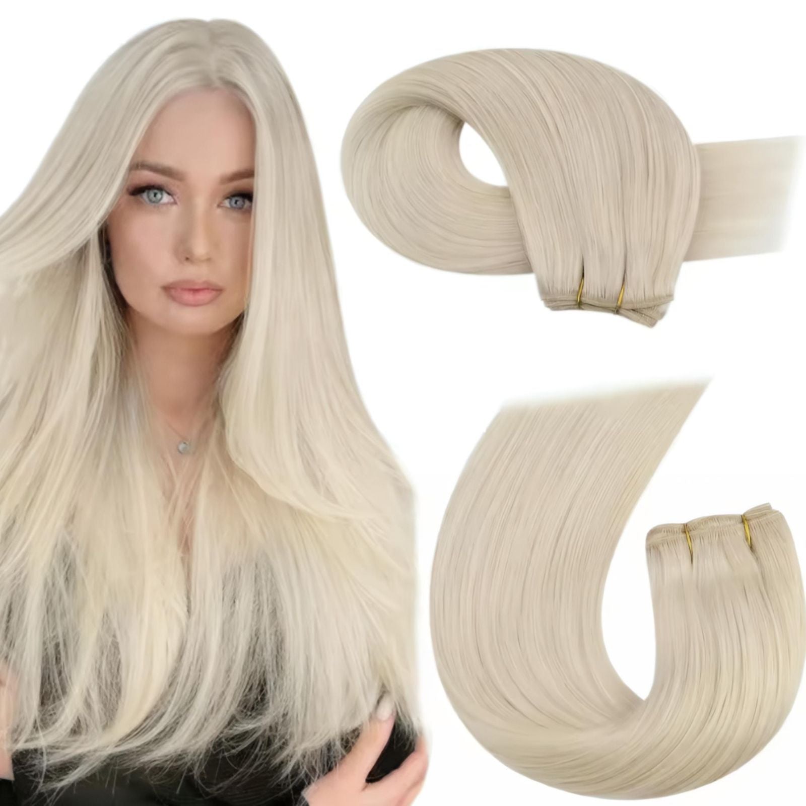 Mega Hair Na Trama Cabelo Natural