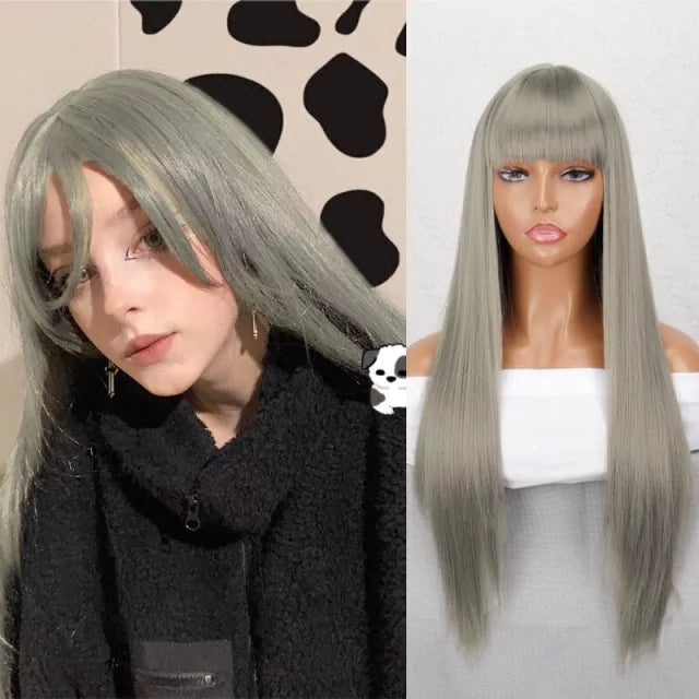 Peruca Wig Lisa com Disfarce Frontal