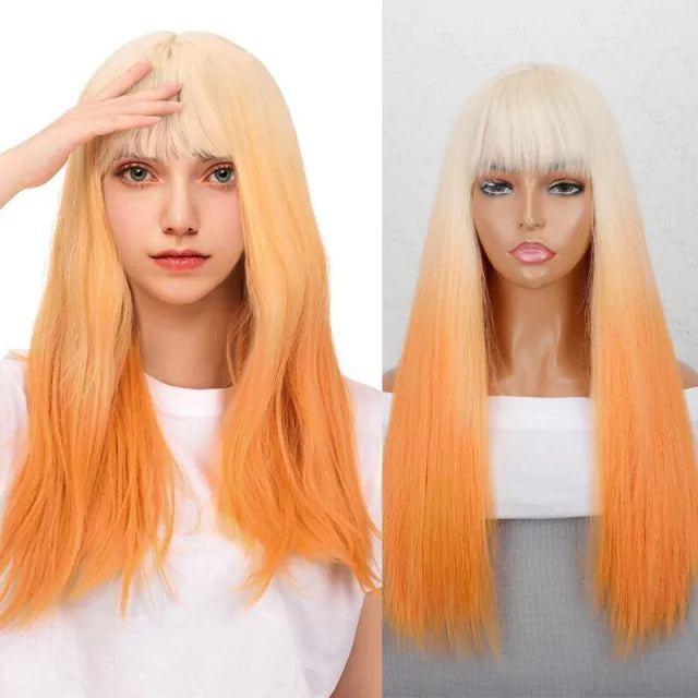 Peruca Wig Lisa com Disfarce Frontal