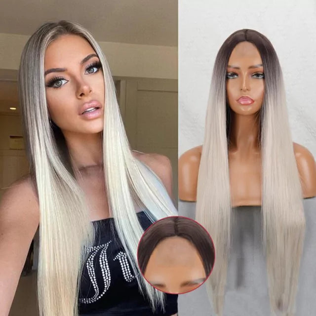 Peruca Wig Lisa com Disfarce Frontal