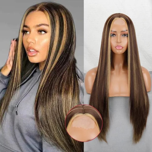Peruca Wig Lisa com Disfarce Frontal