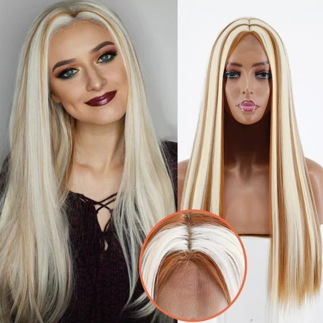 Peruca Wig Lisa com Disfarce Frontal