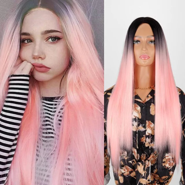 Peruca Wig Lisa com Disfarce Frontal