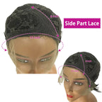Lace Wig Cabelo Curto Pixie